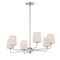 Maxim Lighting Bristol 6-Light Chandelier 12096SWSN - alternate 1